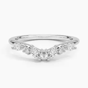 0.28CTW Luxe Yvette Diamond Wedding Band Ring - LR56