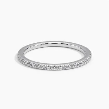 0.35ctw Ballad Eternity Diamond Wedding Band Ring - LR25