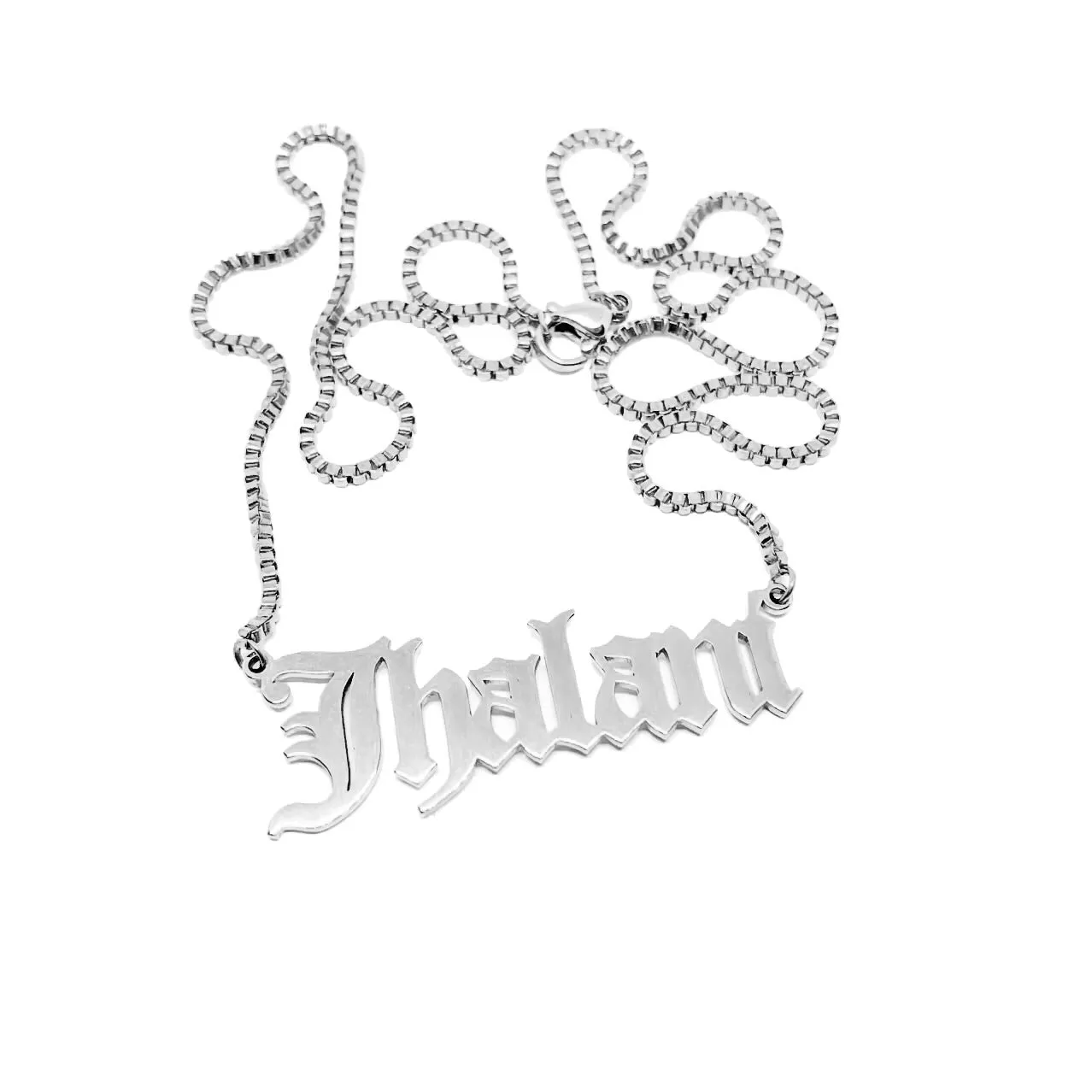 14K NAMEPLATE NECKLACE