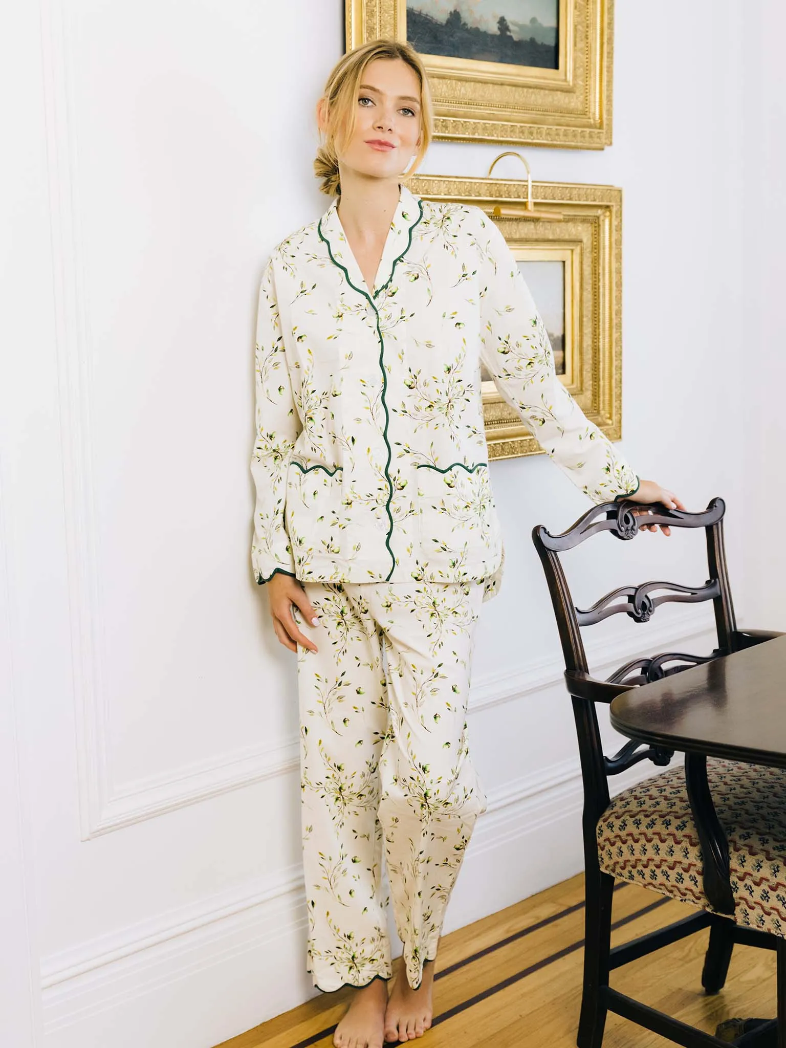 Acorn Print Pajamas