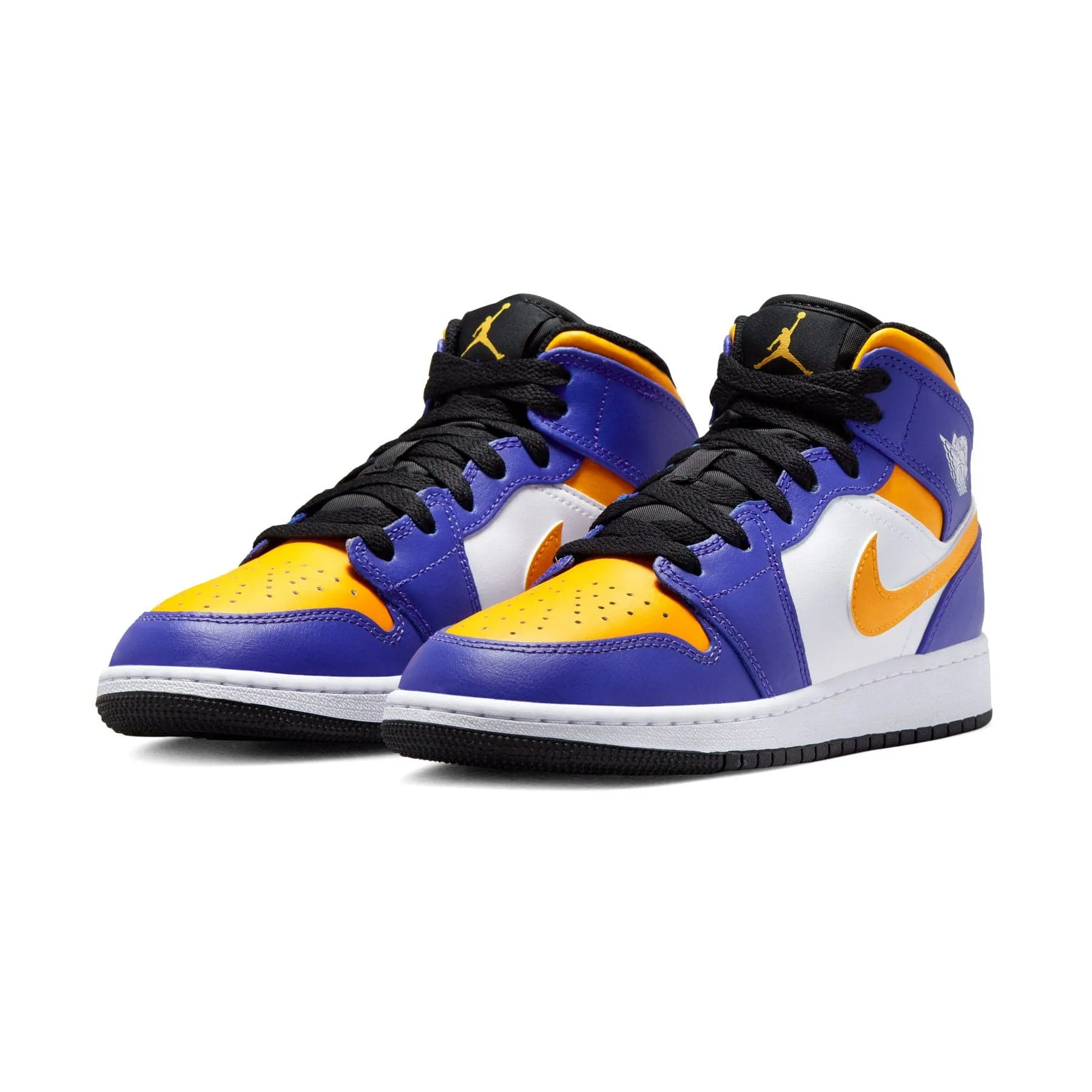 Air Jordan 1 Mid GS 'Lakers'