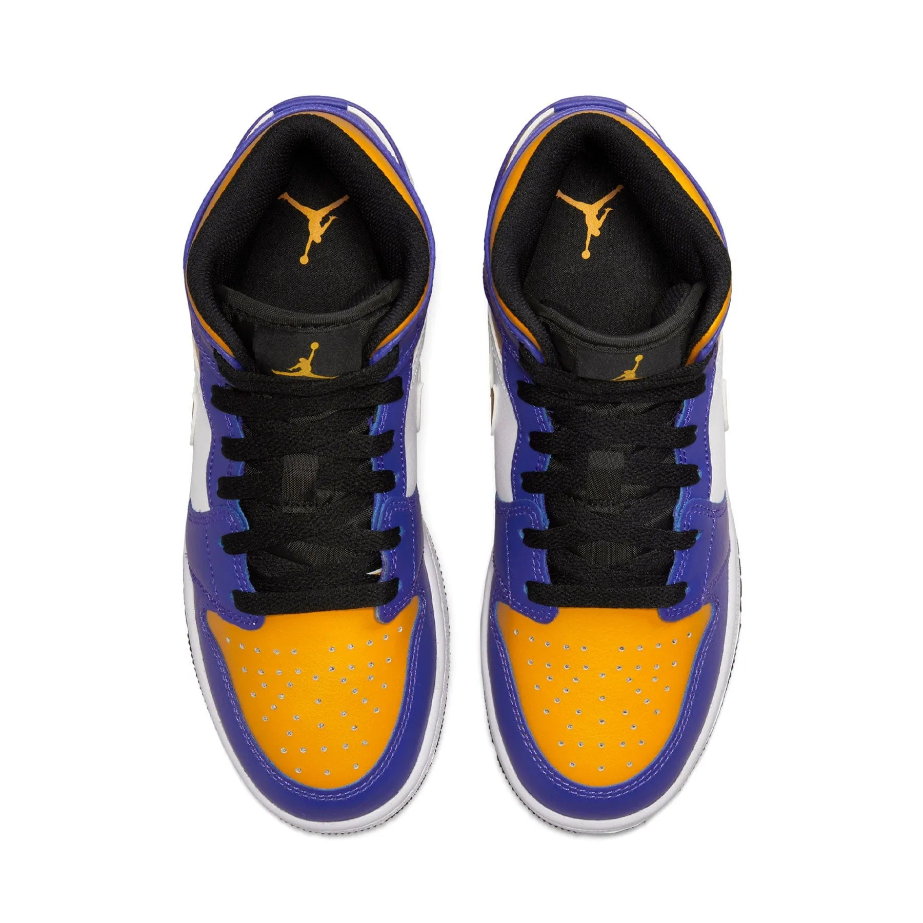 Air Jordan 1 Mid GS 'Lakers'