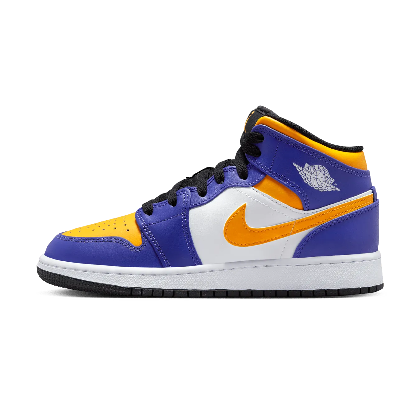 Air Jordan 1 Mid GS 'Lakers'