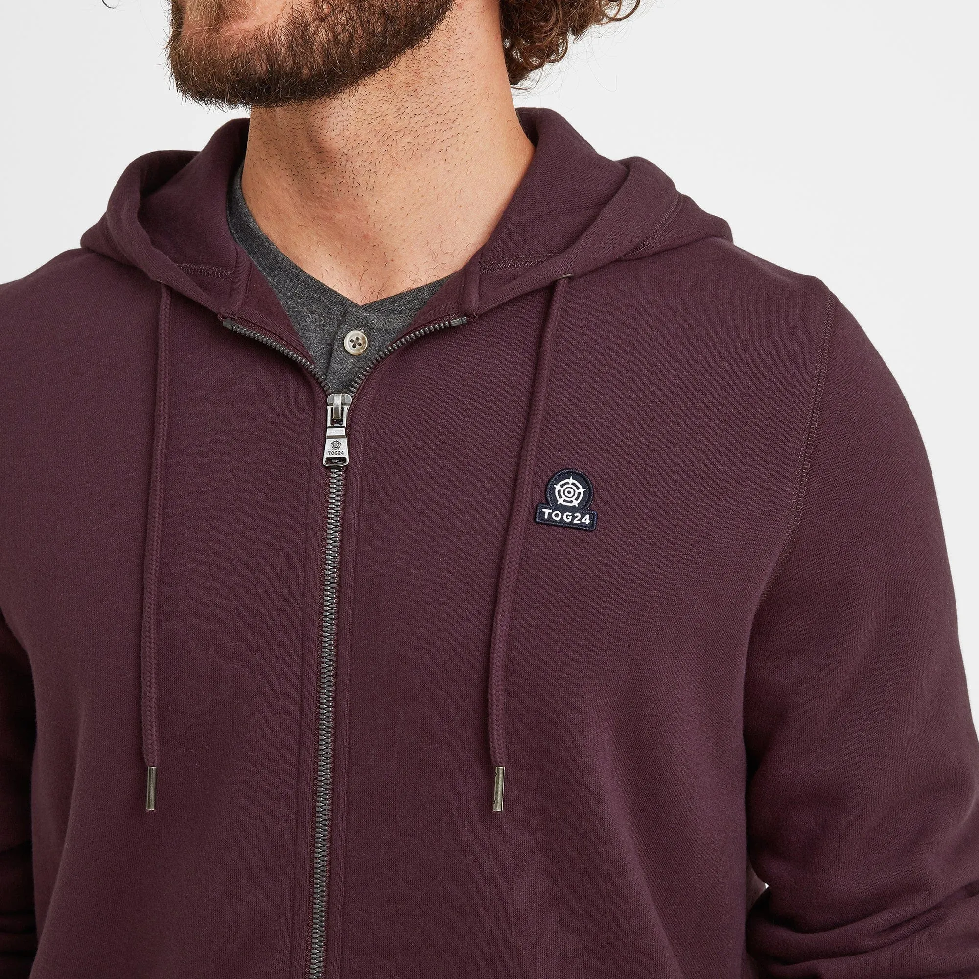 Alden Mens Hoody - Deep Port