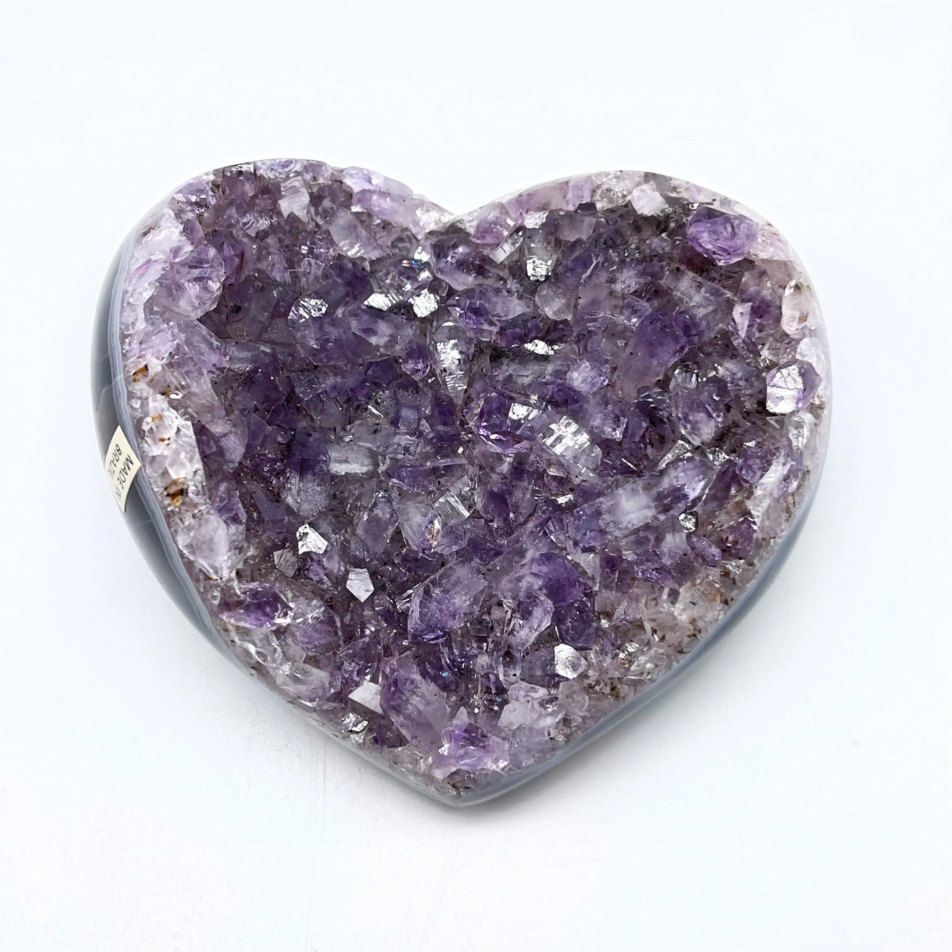 Amethyst Geode Heart