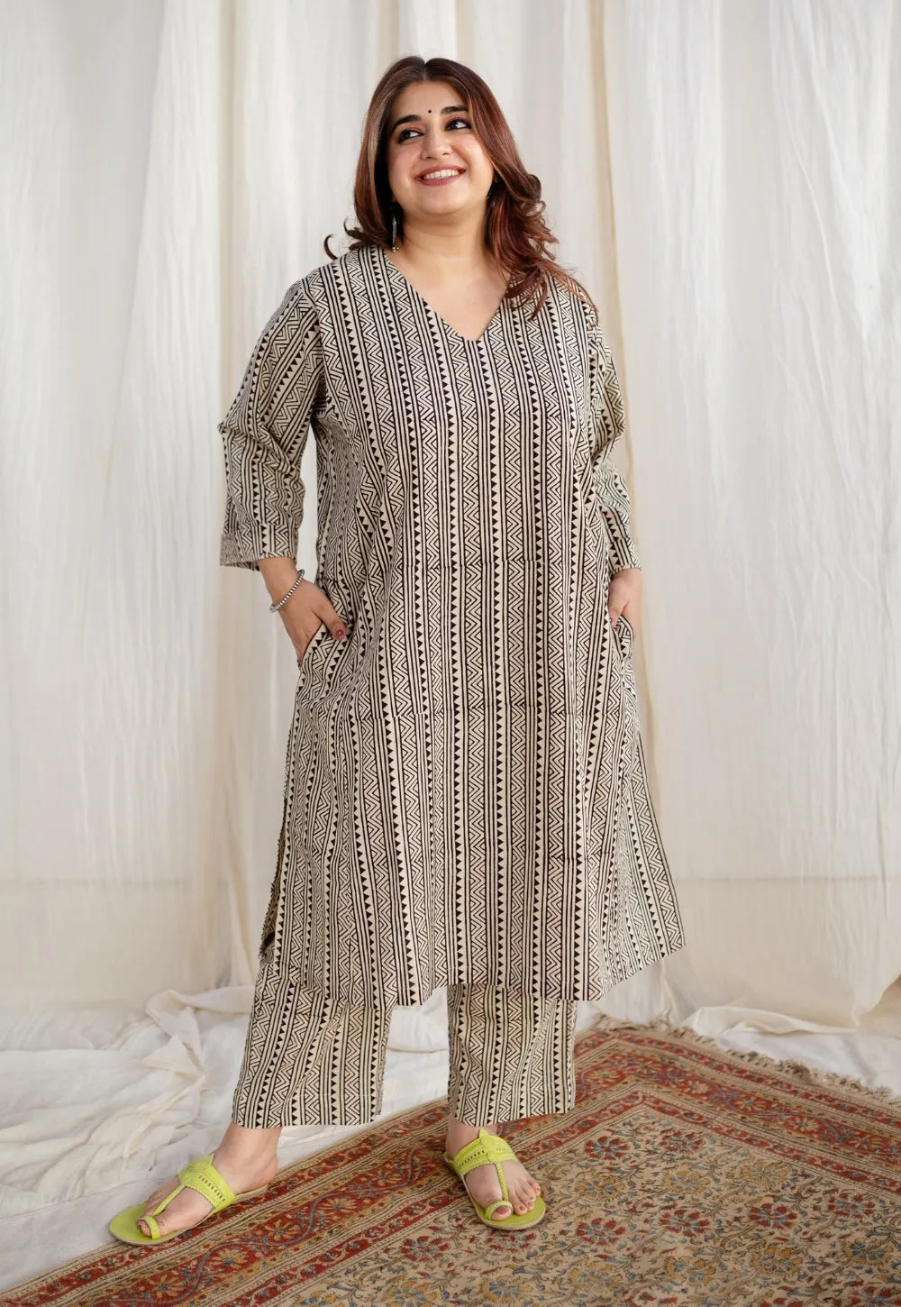 Arshi Fakira Cotton Co-ord Set