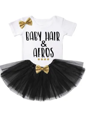 Baby Hair & Afros Tutu Outfit