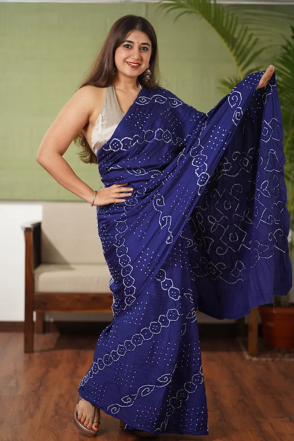 Bandhani Cotton Saree