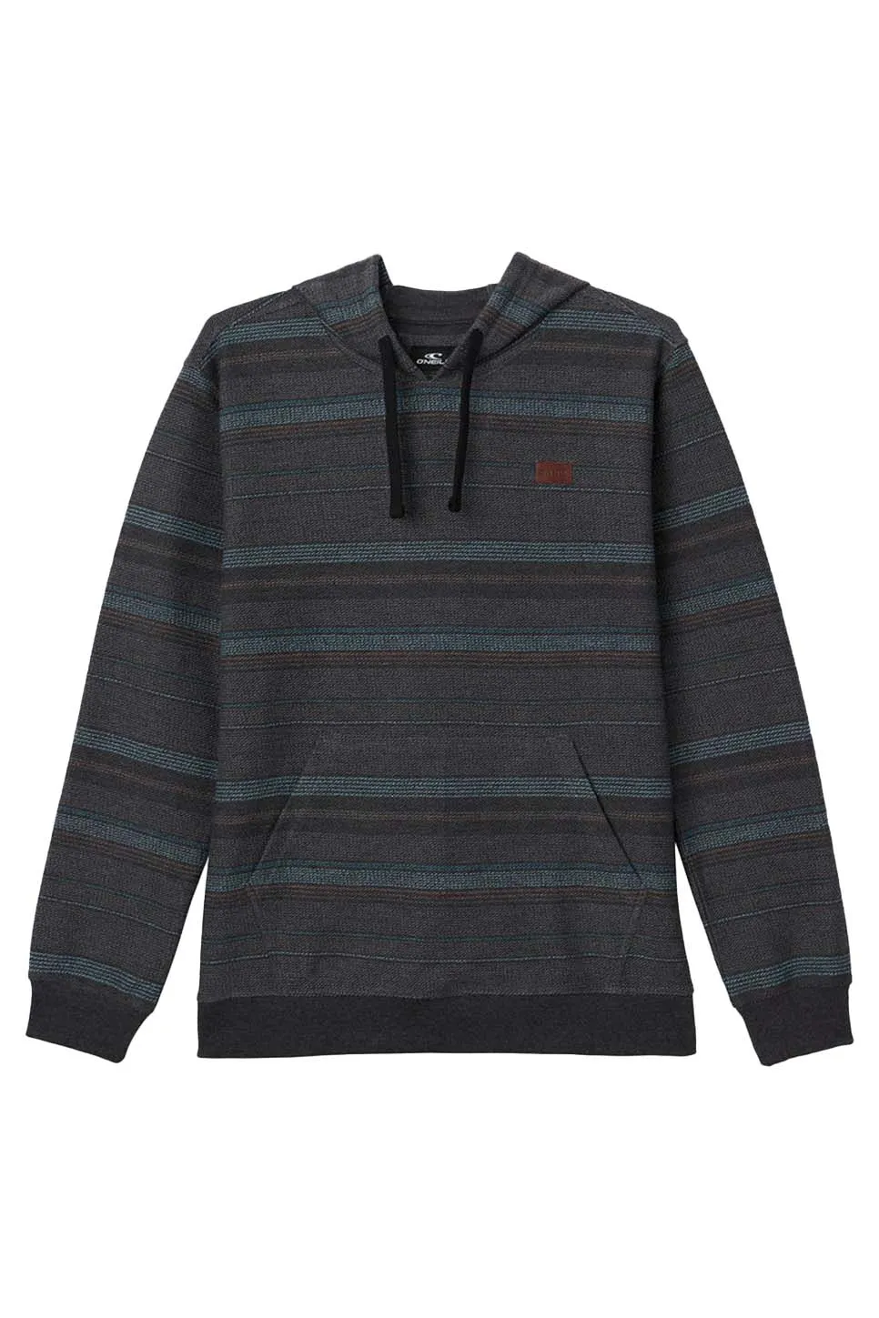 BAVARO STRIPED PULLOVER Black