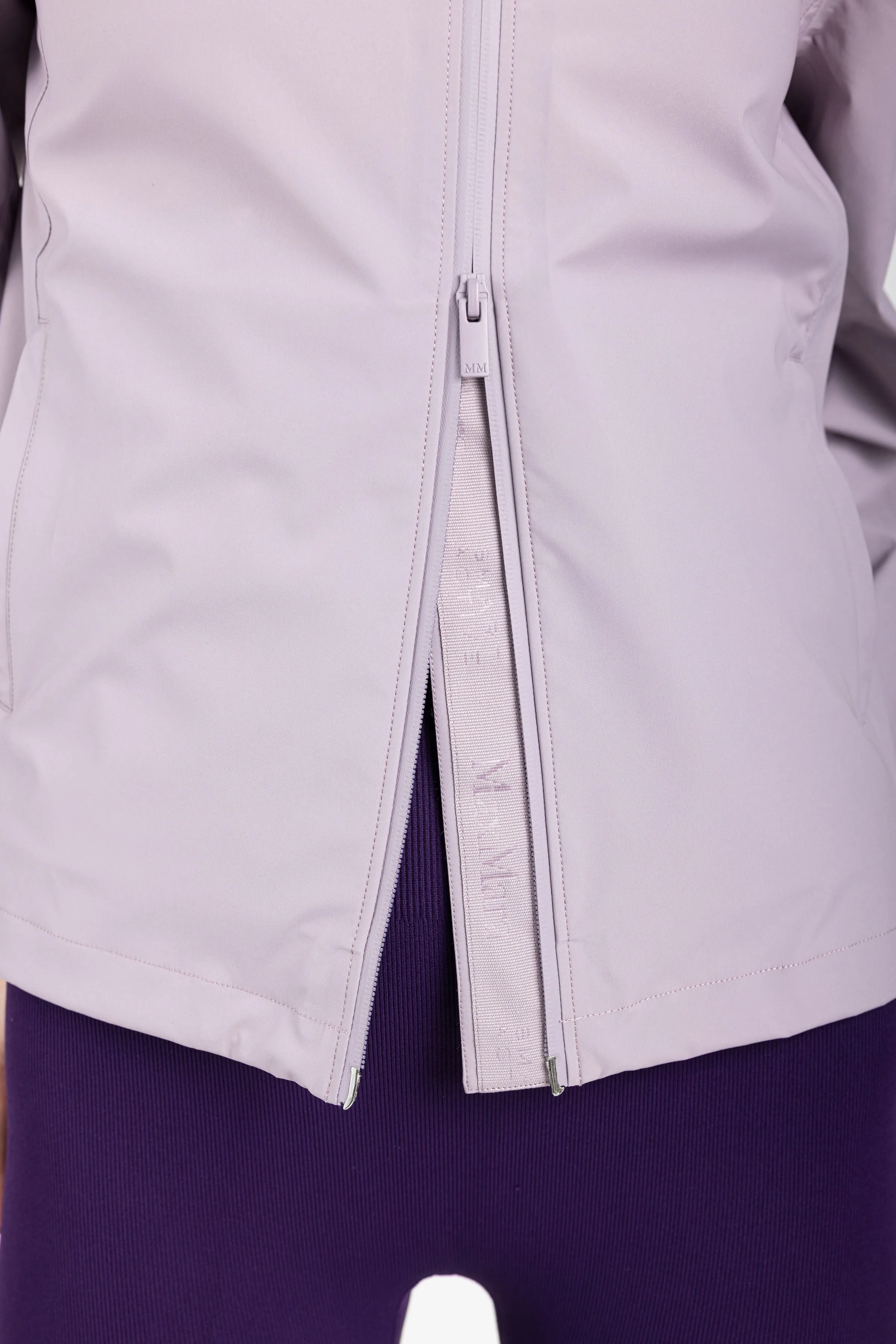 Belgica Raincoat Jacket in Lilac