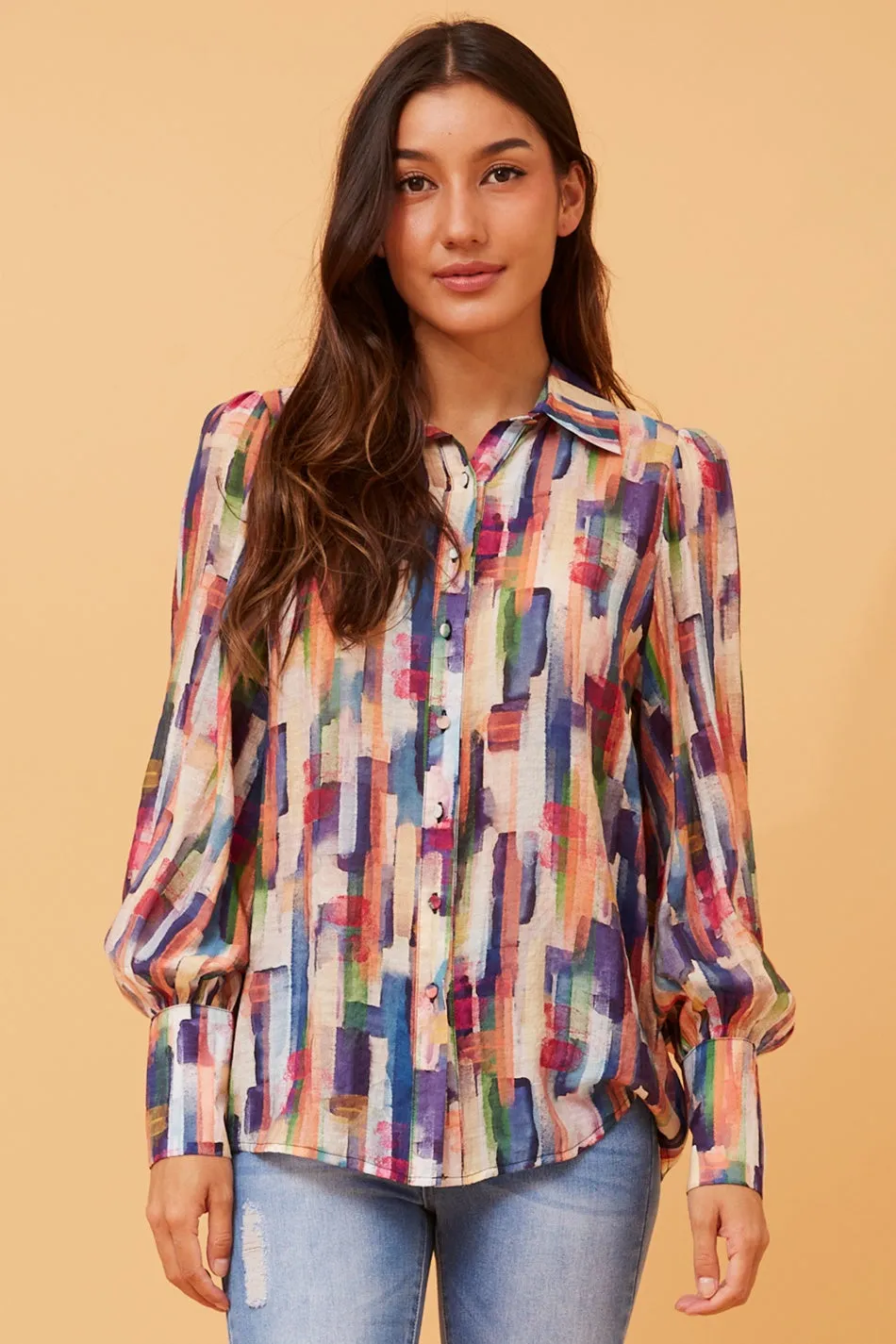 BELLE BALLOON SLEEVE SHIRT