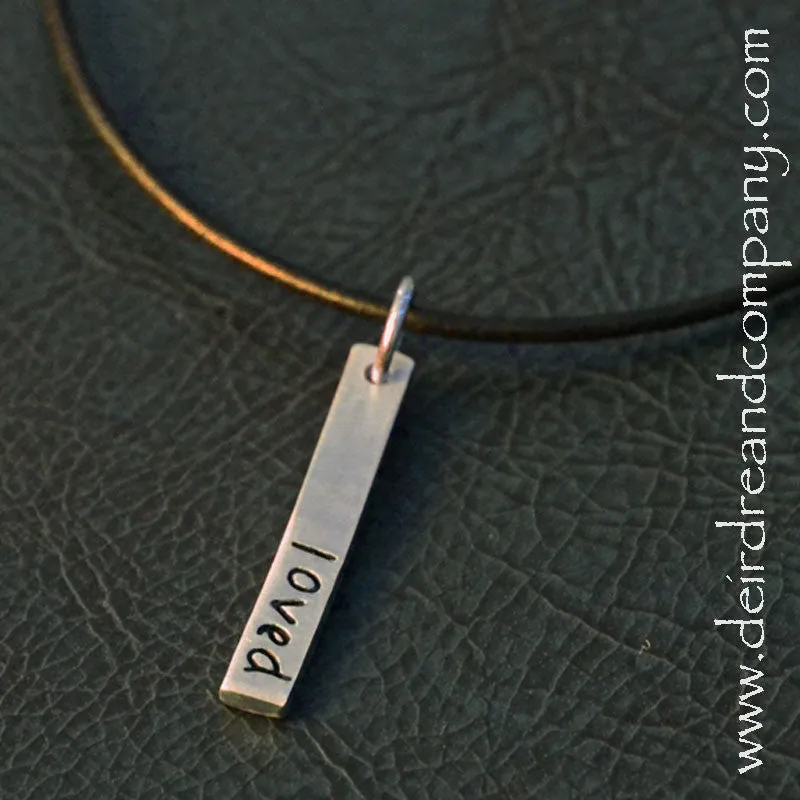 Blessing Bar Necklace ~ Custom