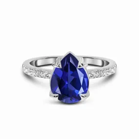 Blue Sapphire Ring - Nymph