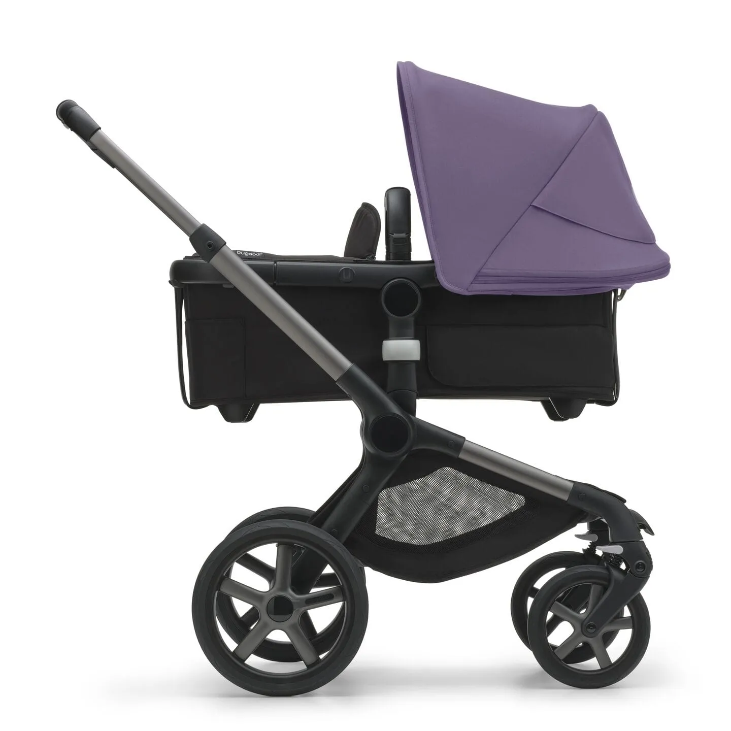 Bugaboo Fox 5, Pebble 360 PRO Ultimate Travel System - Graphite/Midnight Black/Astro Purple