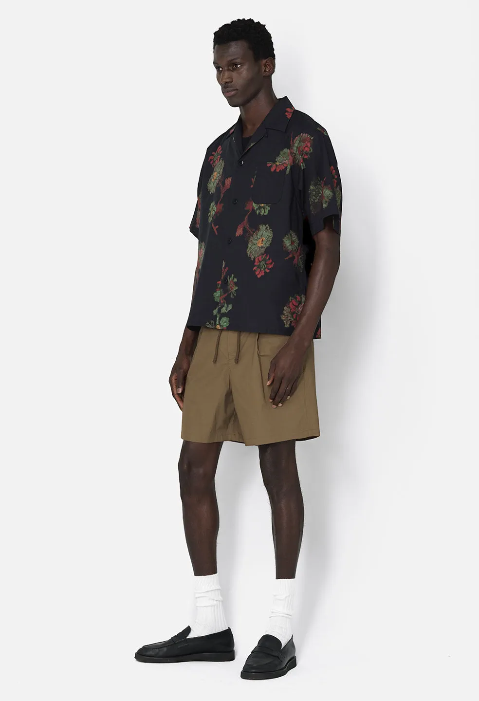 Camp Shirt / Forest Floral