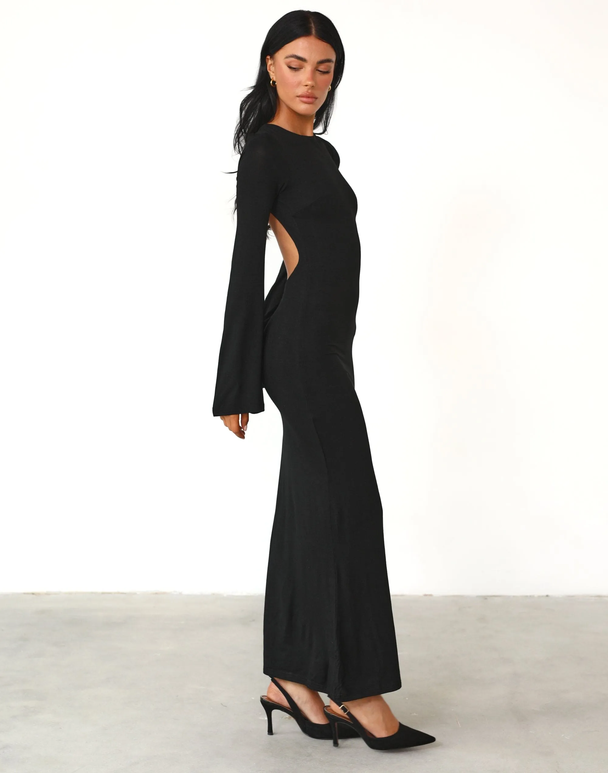 Carina Maxi Dress (Black)