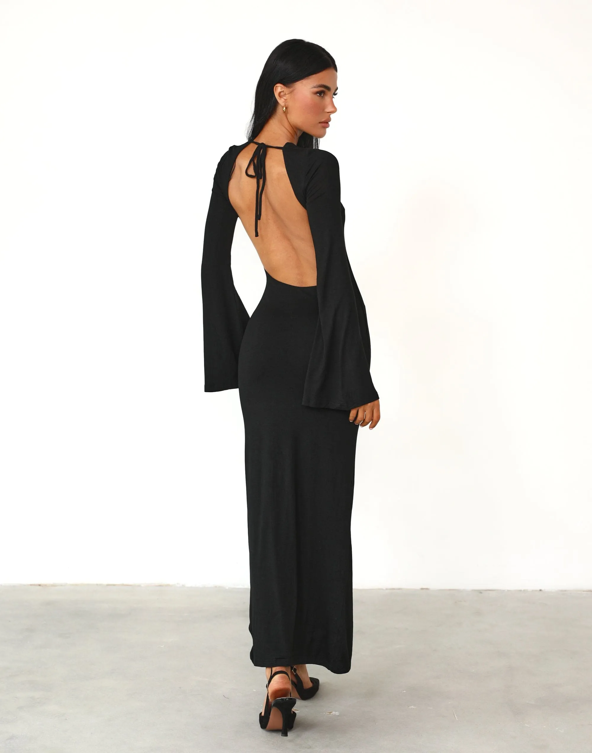 Carina Maxi Dress (Black)