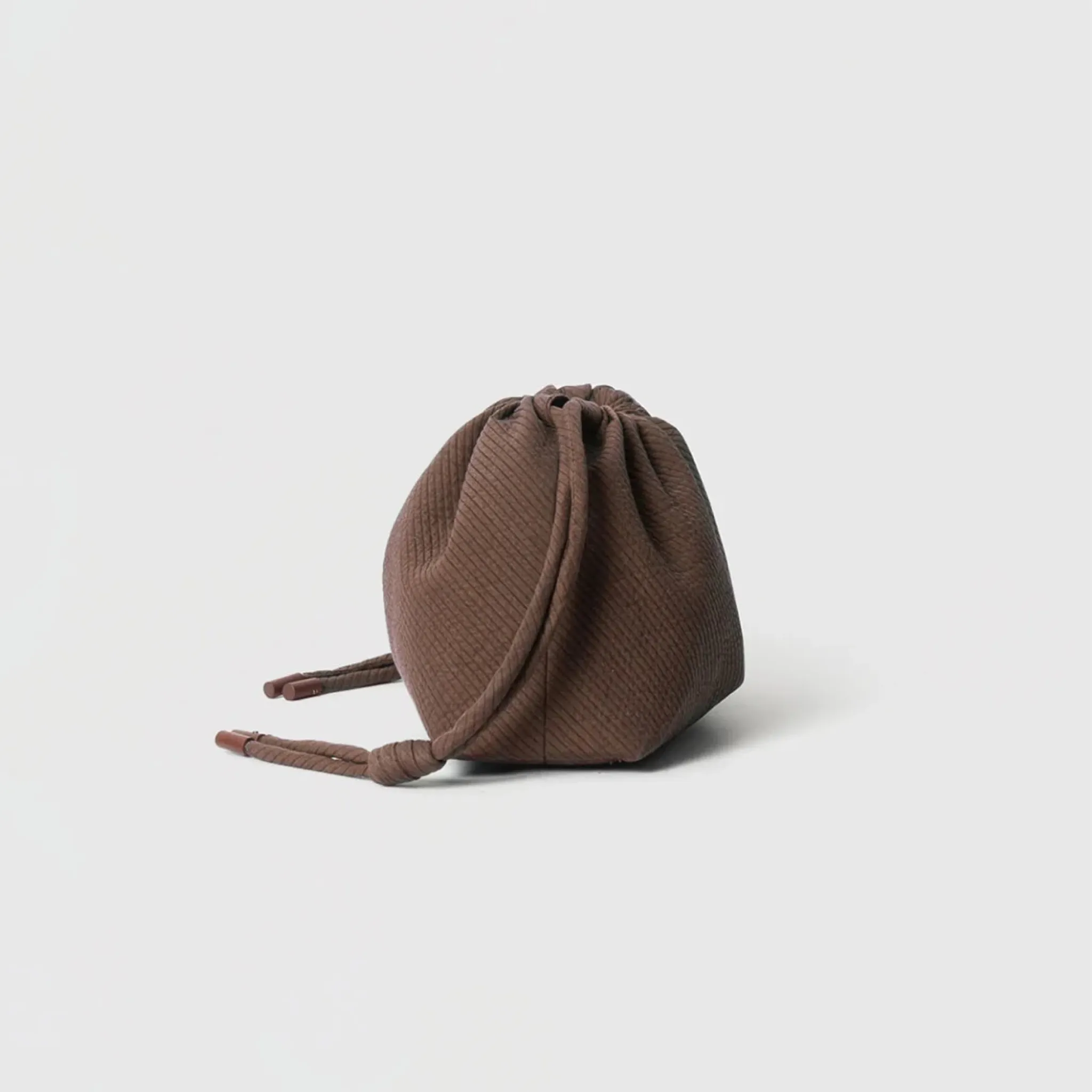 Chocolate POUF Cotton Bag