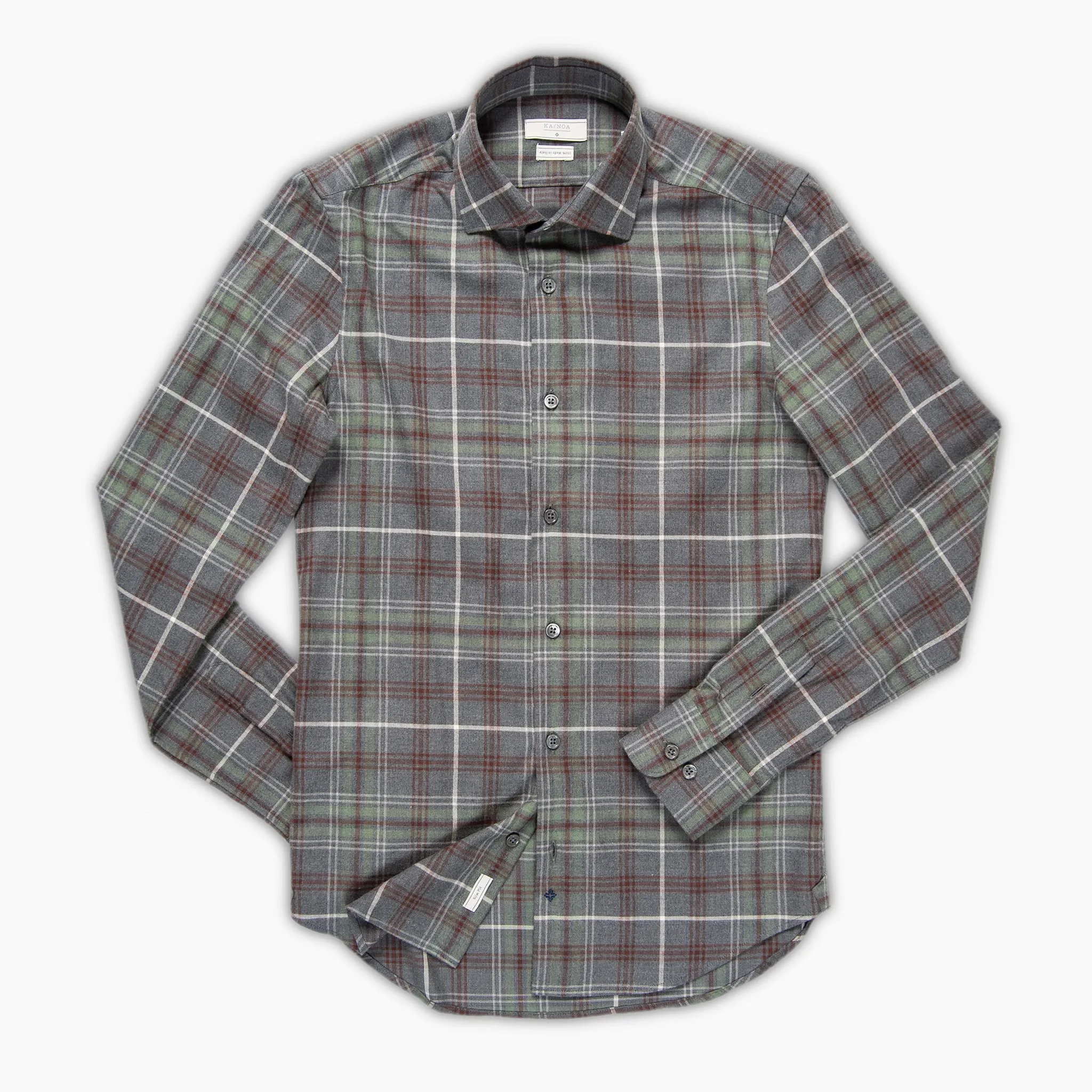 Clamenc cotton check flannel