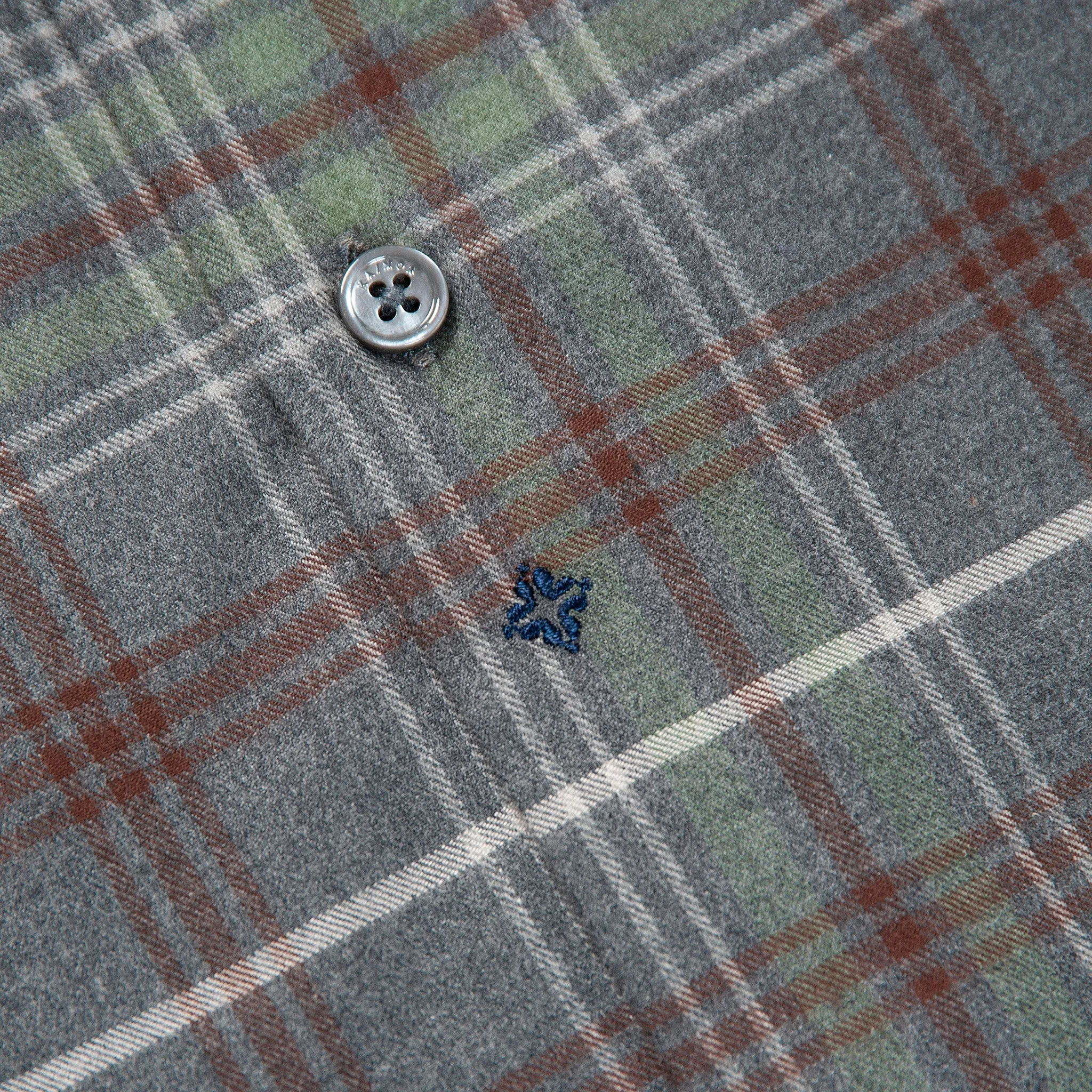 Clamenc cotton check flannel