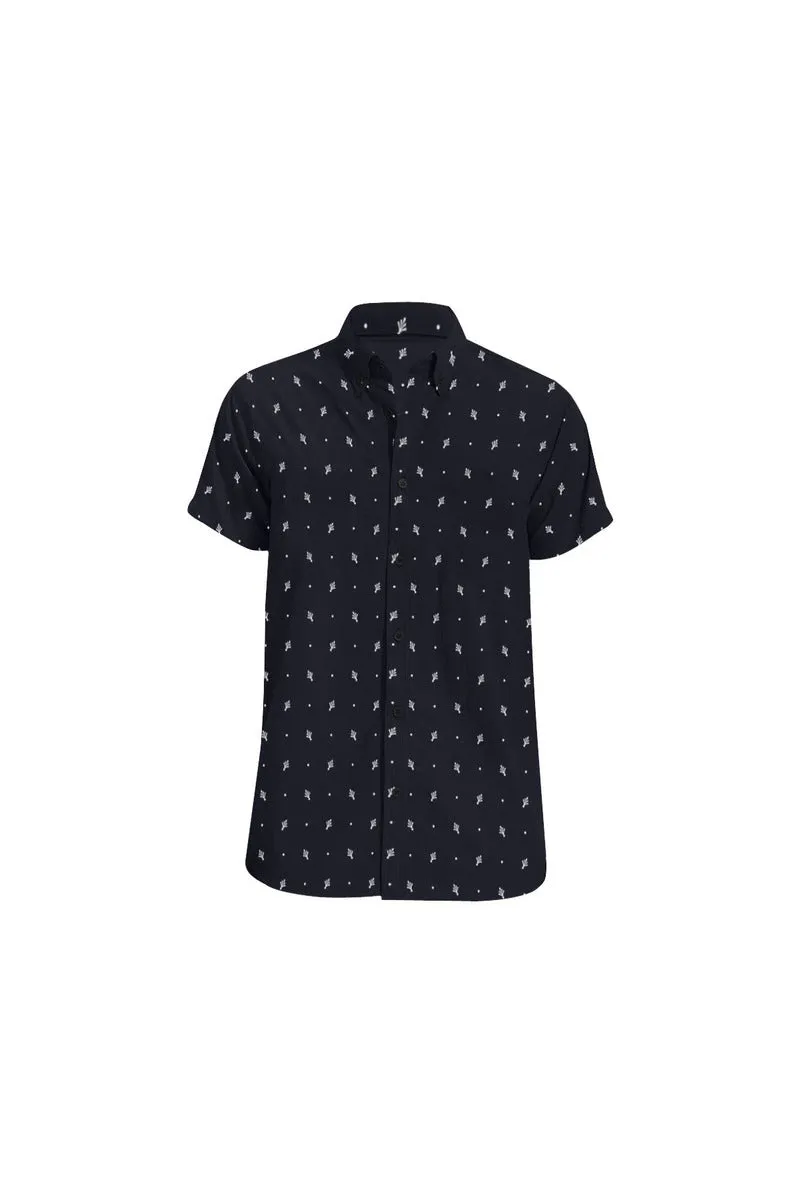 Classic Leaf Men's All Over Print Short Sleeve Shirt