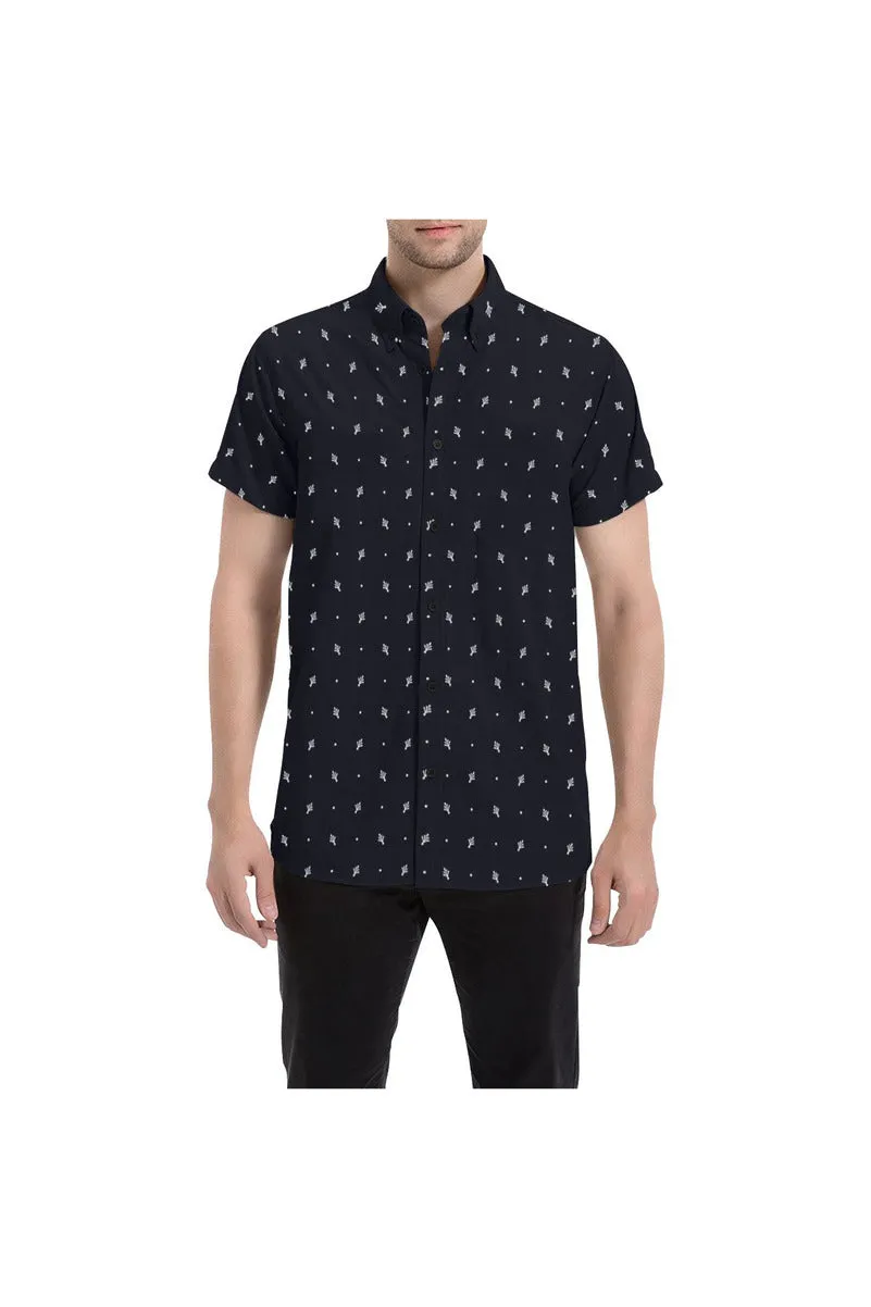 Classic Leaf Men's All Over Print Short Sleeve Shirt