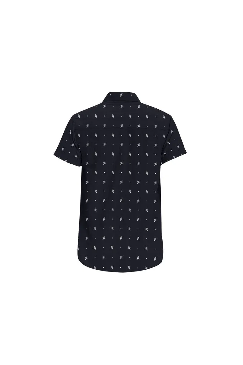 Classic Leaf Men's All Over Print Short Sleeve Shirt