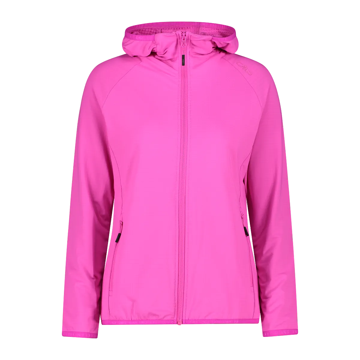 CMP Women's Unlimitech Grid Tech Stretch Hooded Fleece (Festival)