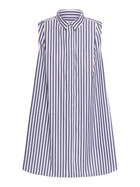 COTTON POPLIN SHIRT DRESS