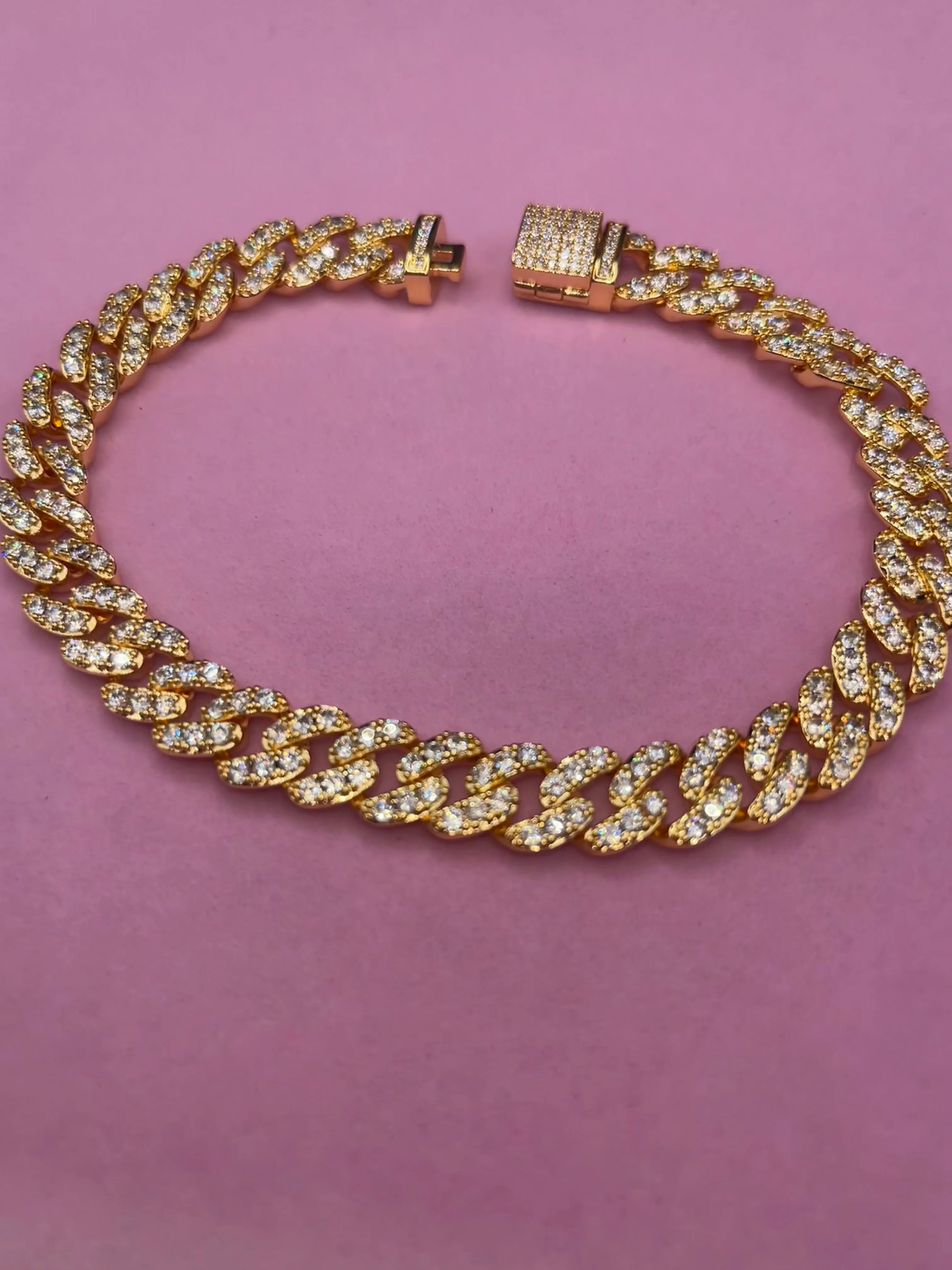 Cuban Bling Bracelet