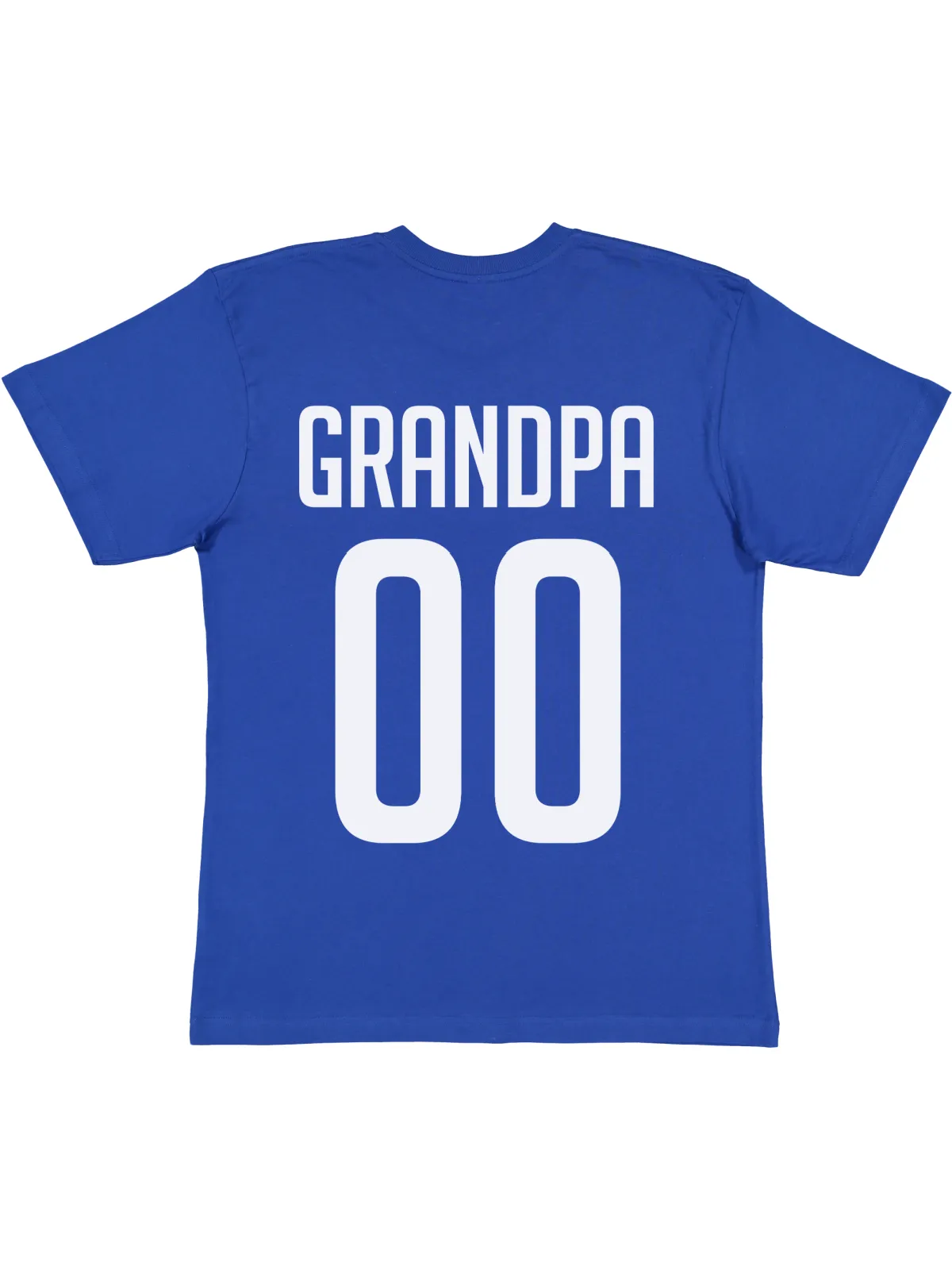 Daddy   Me Matching Jersey Shirts - Royal Blue