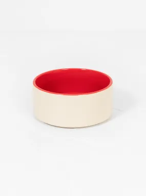 Dog Bowl Blue/Red S