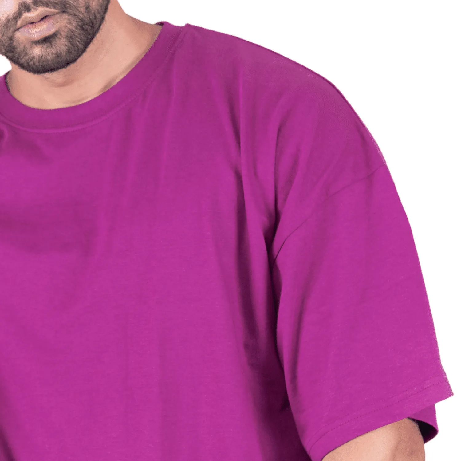 Drop Shoulder Purple