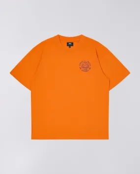 EDWIN Music Channel T-Shirt Orange