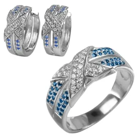 Embrace Rhodium Set