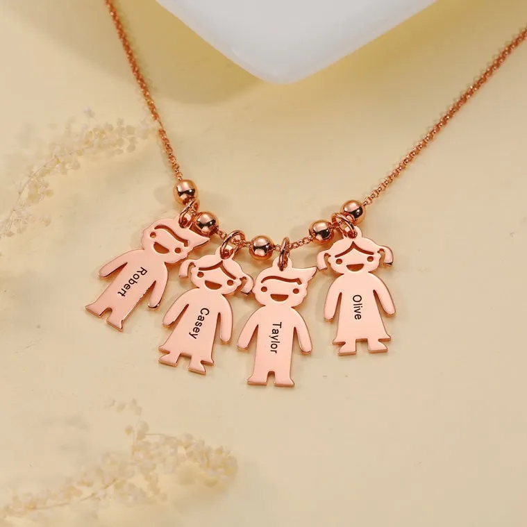 Engraved Children Necklace