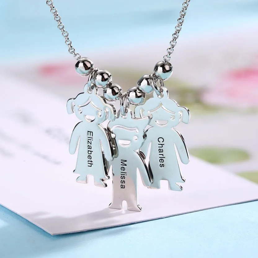 Engraved Children Necklace