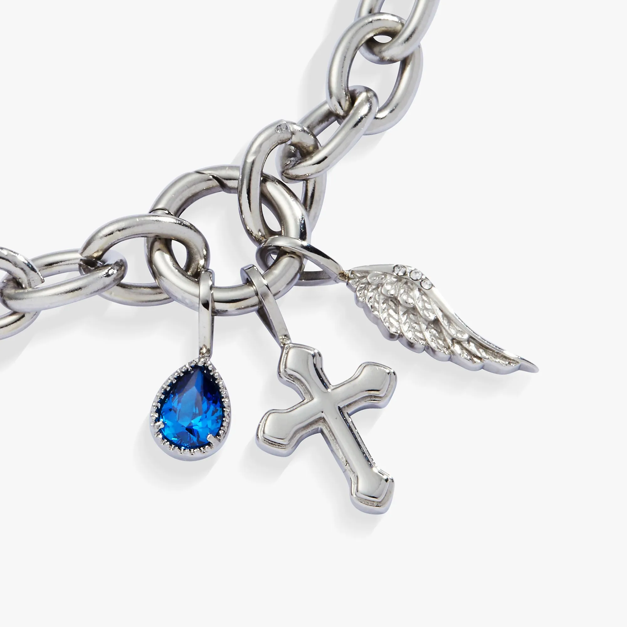 Faith Trio Interchangeable Charm Bracelet