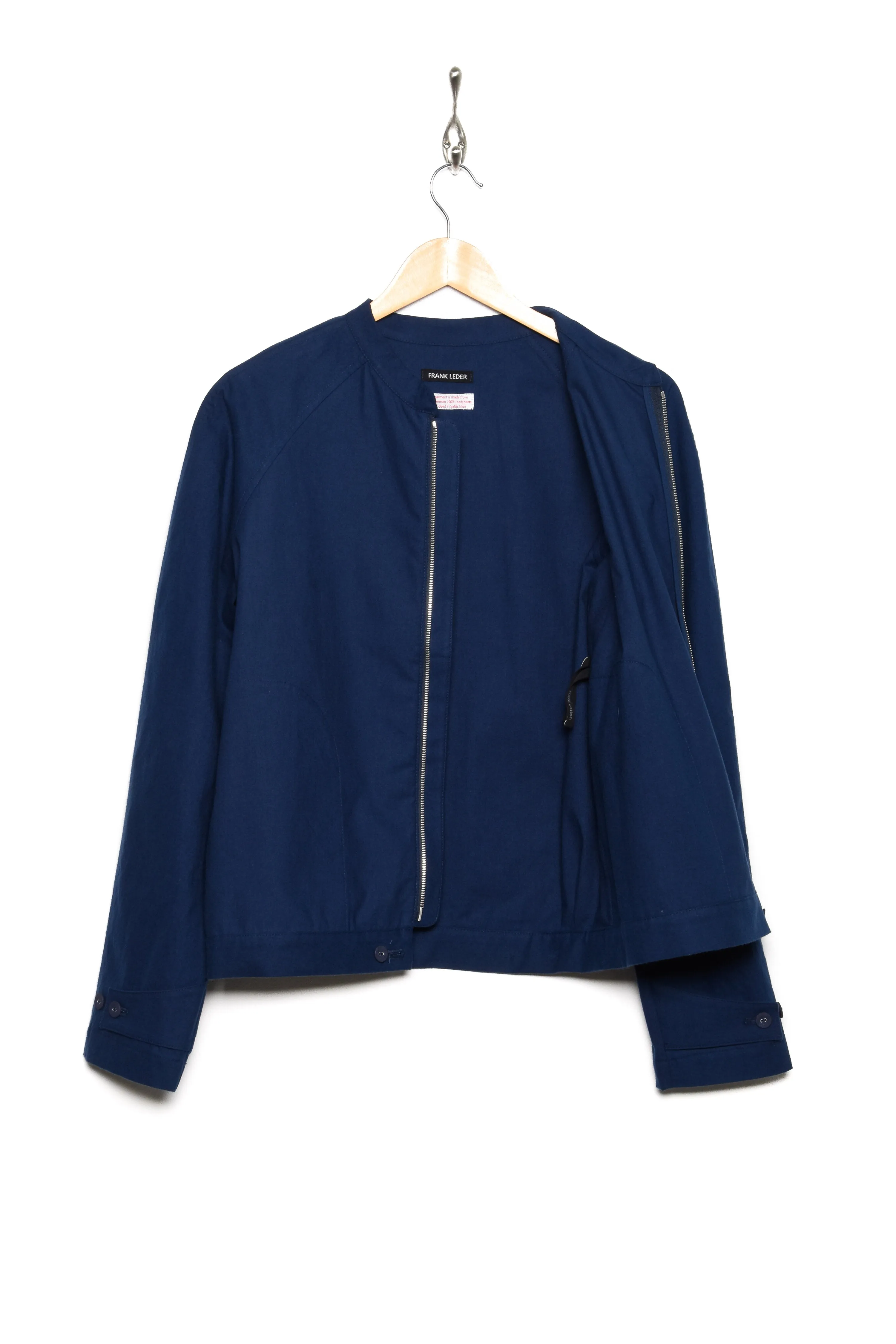 Frank Leder Bomber baltic blue dyed