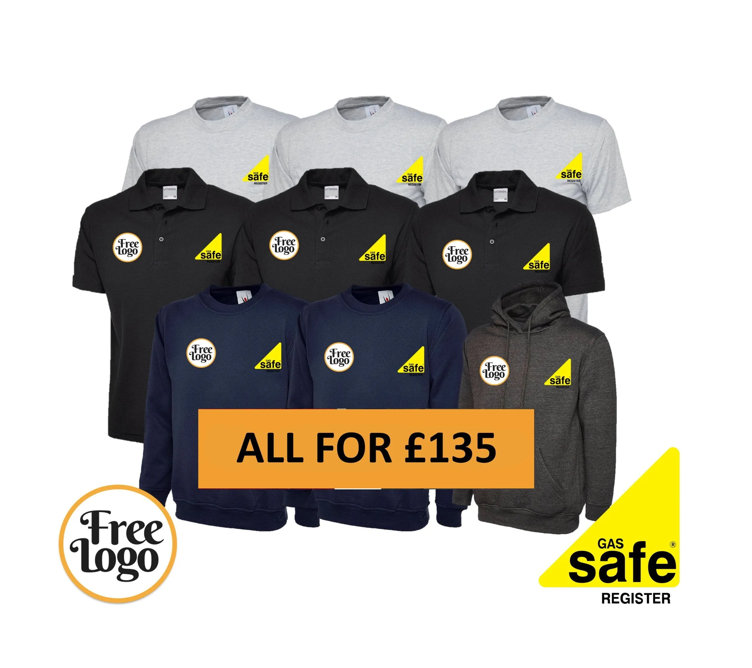 FREE LOGO Mega Gas Safe Bundle #3