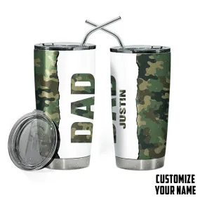 Gearhuman 3D Happy Fathers Day Gift To Dad Custom Name Tumbler