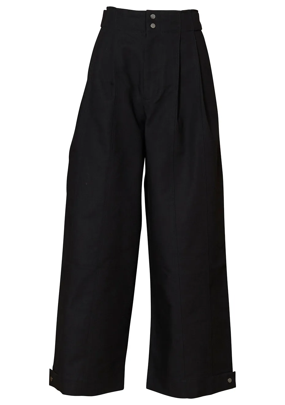 Giwa Cotton Trouser Black