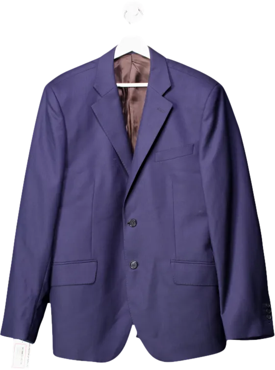 Hawkins & Shepherd Blue Single Breasted Blazer UK M/L