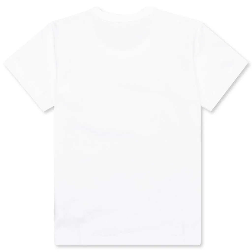 Kid's Inverted Text T-Shirt - White