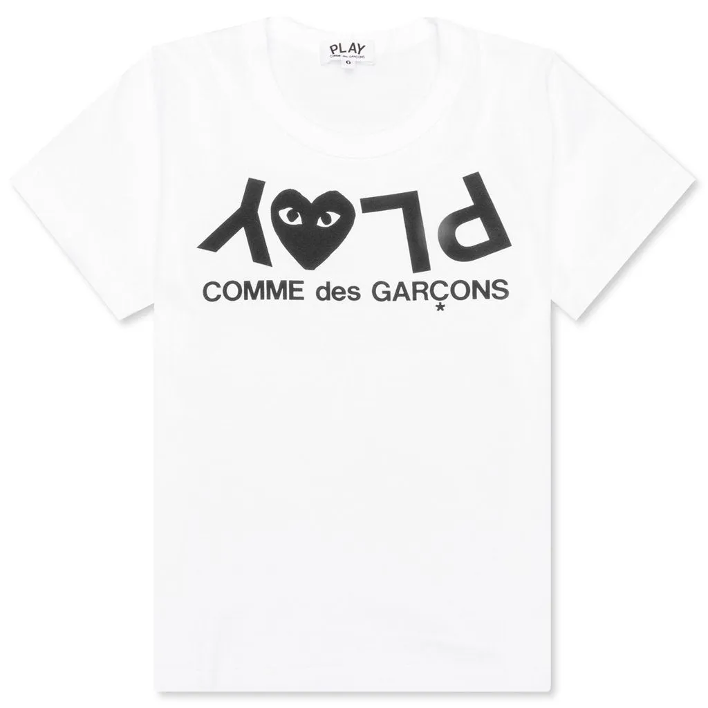 Kid's Inverted Text T-Shirt - White