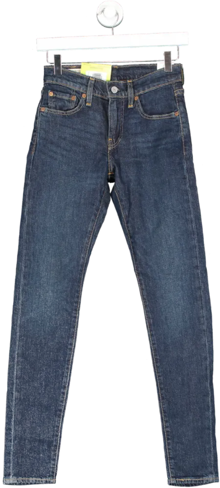 levis Blue Skinny Taper Jeans BNWT W26 L30