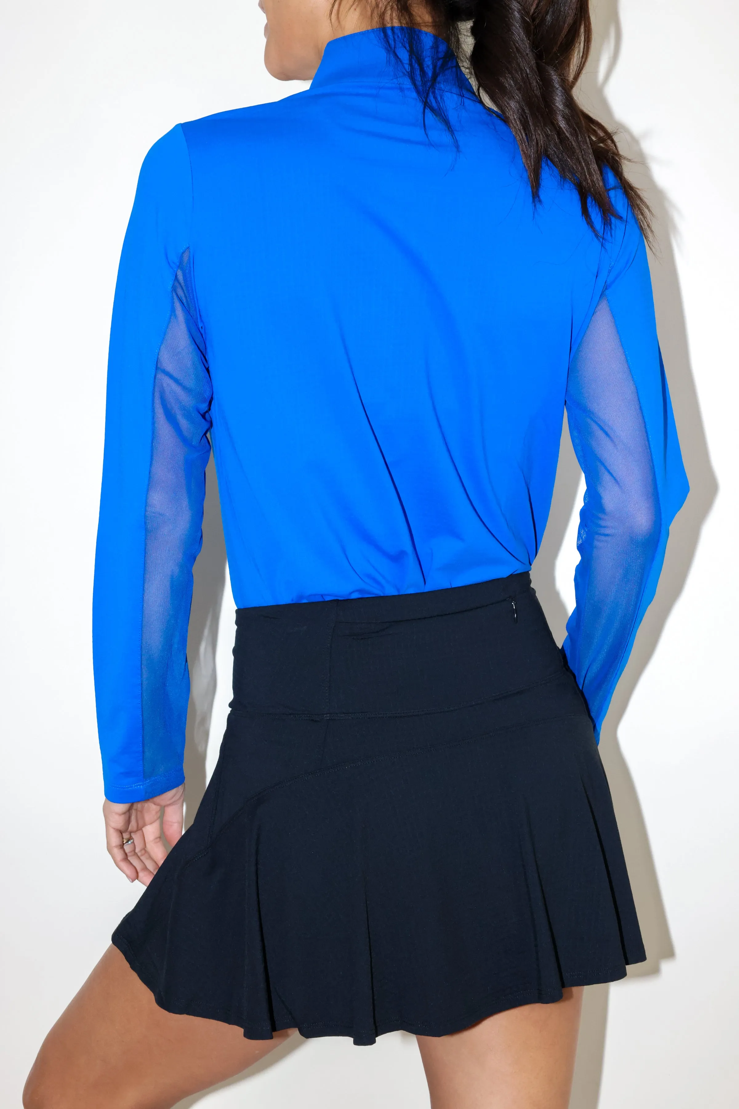 Long Sleeve Mock Neck Top