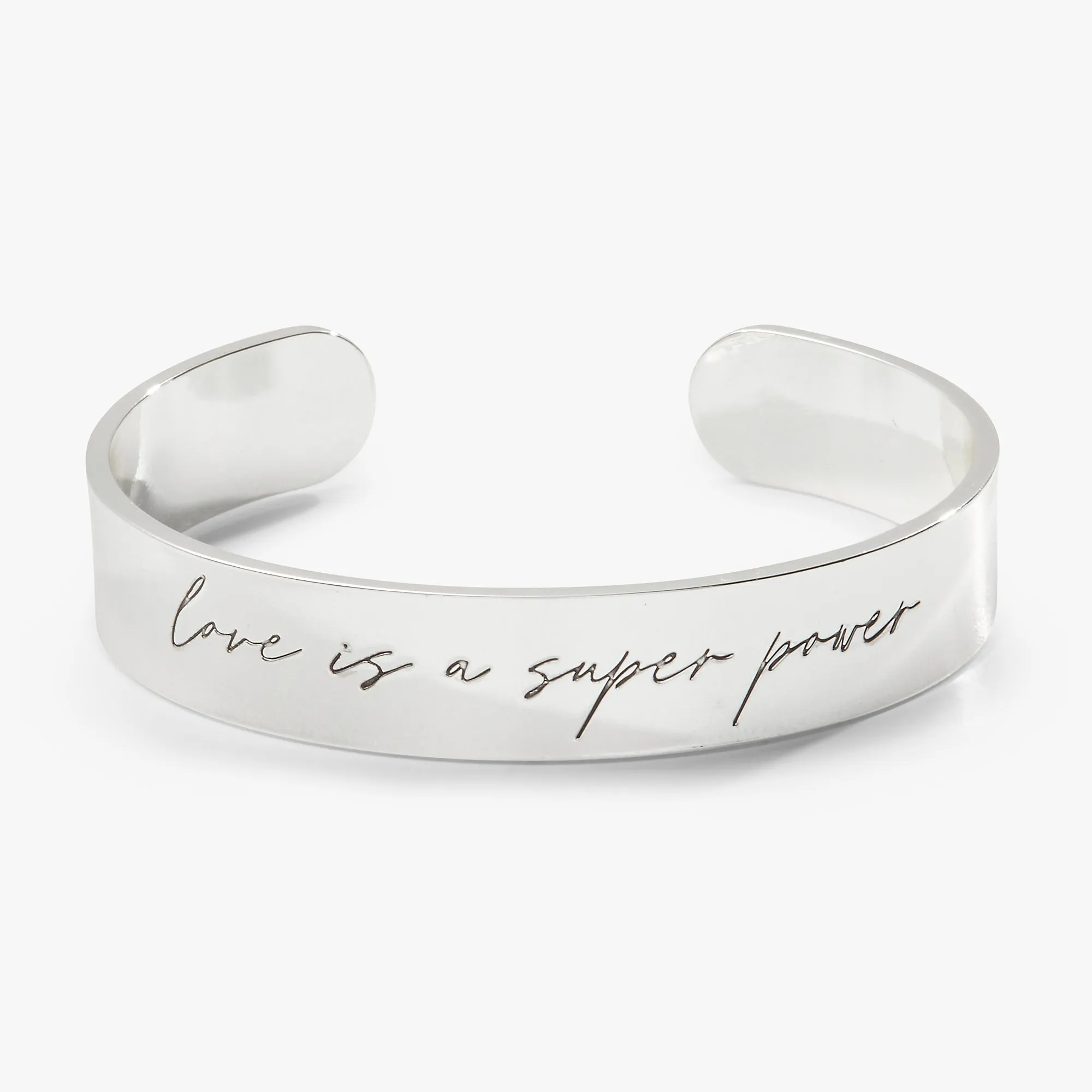 Love is a Superpower Cuff Bracelet