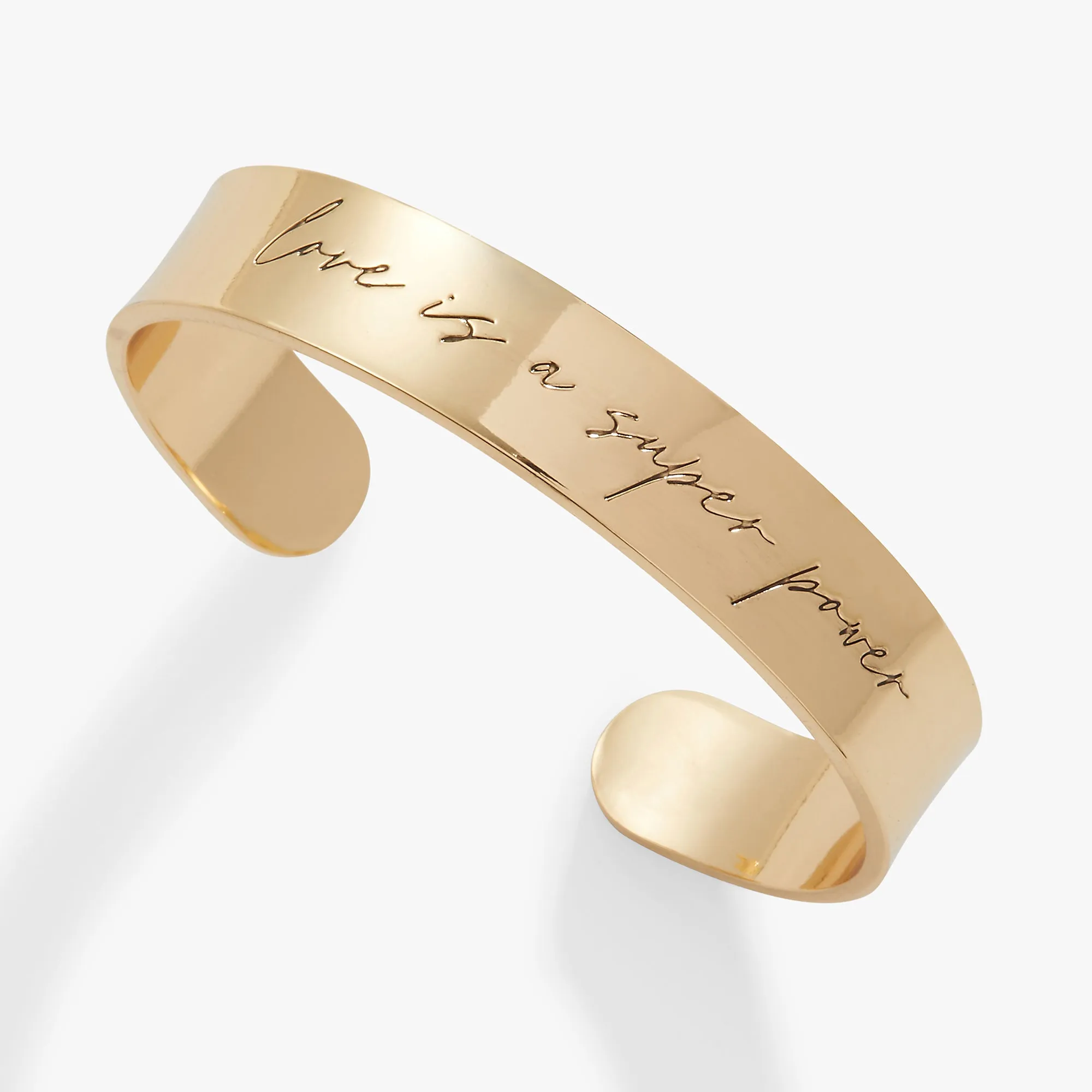 Love is a Superpower Cuff Bracelet