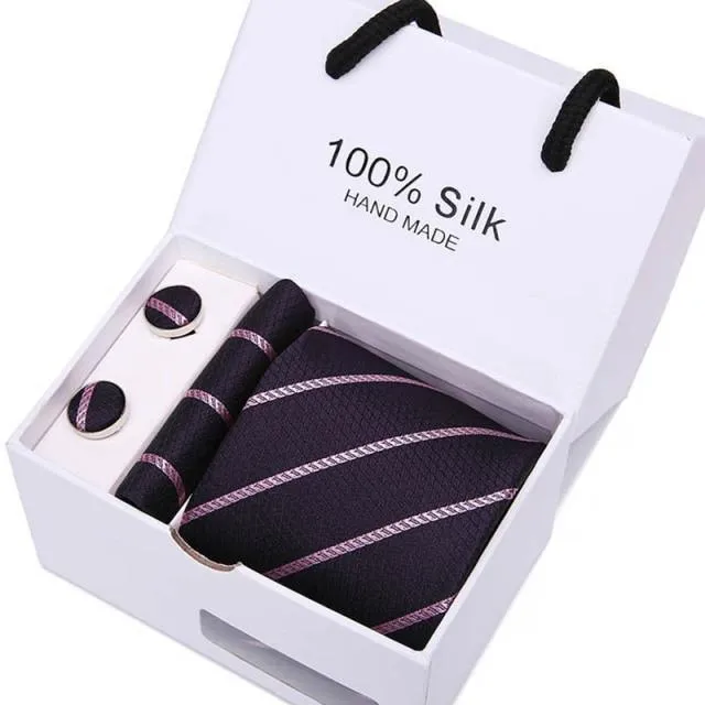 Luxury Men Necktie Set